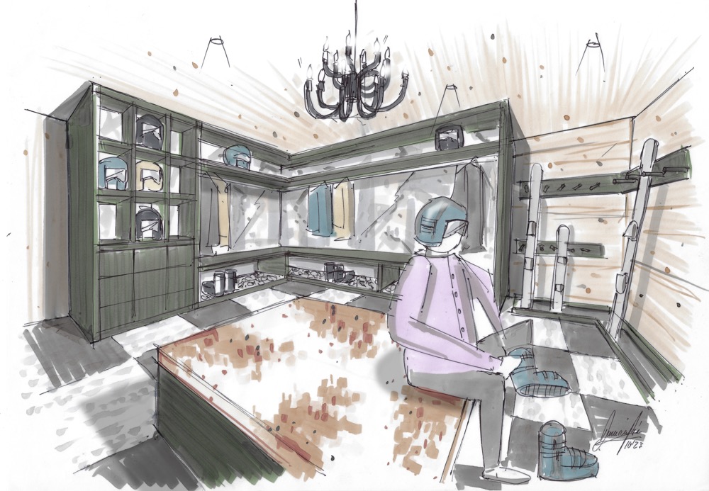 Ski room EFH